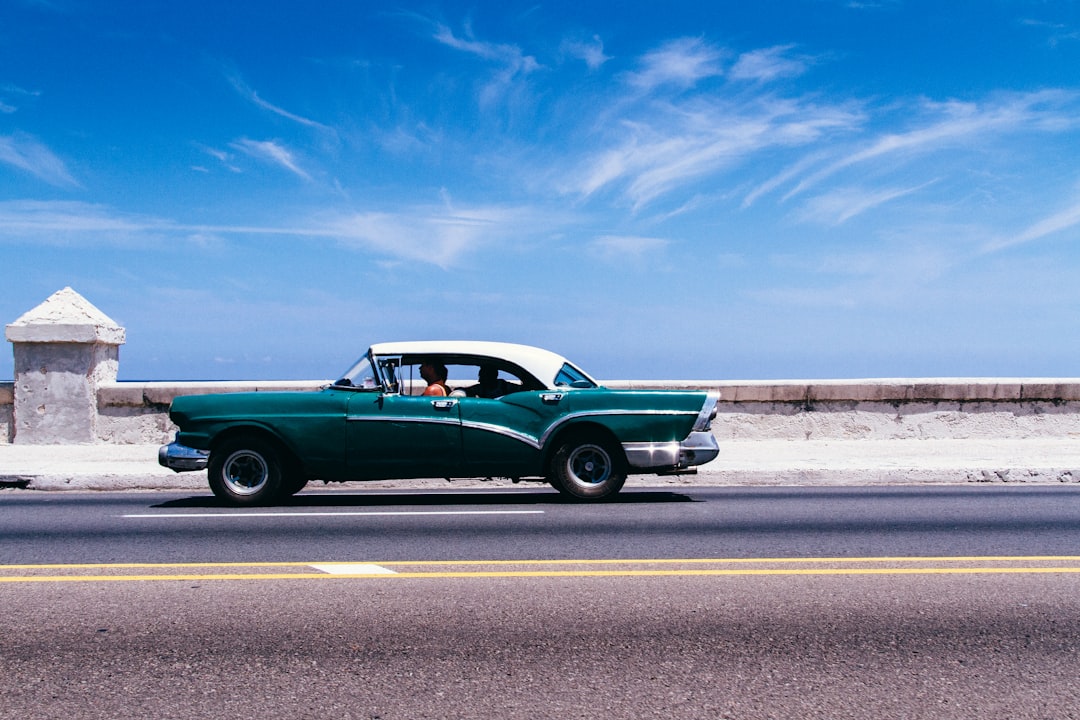 Classic car in Havana, Cuba for Midnight Social travel
